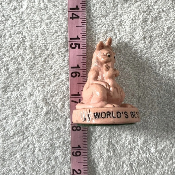 5/$35 Vintage 1975 Russ  Berrie Worlds Best Mother Kangaroo Figurine - Picture 11 of 11